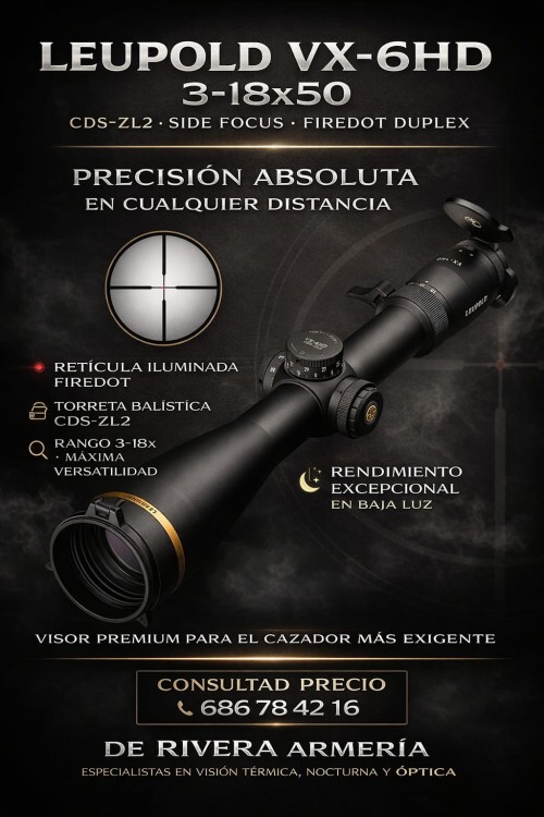imagen de VISOR LEUPOLD VX-6HD 3-18x50