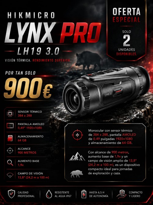 imagen de NUEVO HIKMICRO LYNX PRO LH10 3.0.