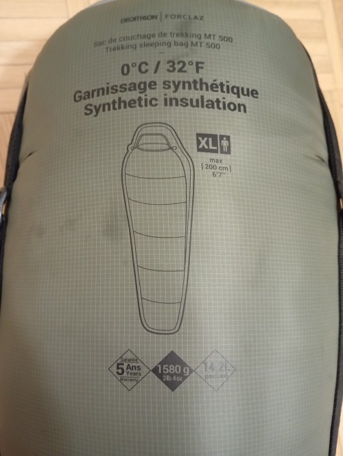 imagen de Saco de dormir XL monta&ntilde;a