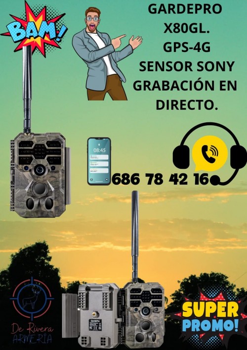 imagen de OFERTA ESPECTACULAR EN GARDEPRO X80GL.