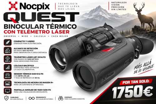 imagen de NOCPIX QUEST QH35R CON TEL&Eacute;METRO.