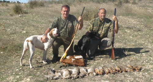 imagen de CACER&Iacute;AS DE CONEJO y PERDIZ AUT&Oacute;CTONO